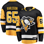 Crovyle P.Penguins #65 Erik Karlsson Black Home Breakaway Jerseys