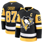 Crovyle P.Penguins #87 Sidney Crosby Black Home Premium Jerseys