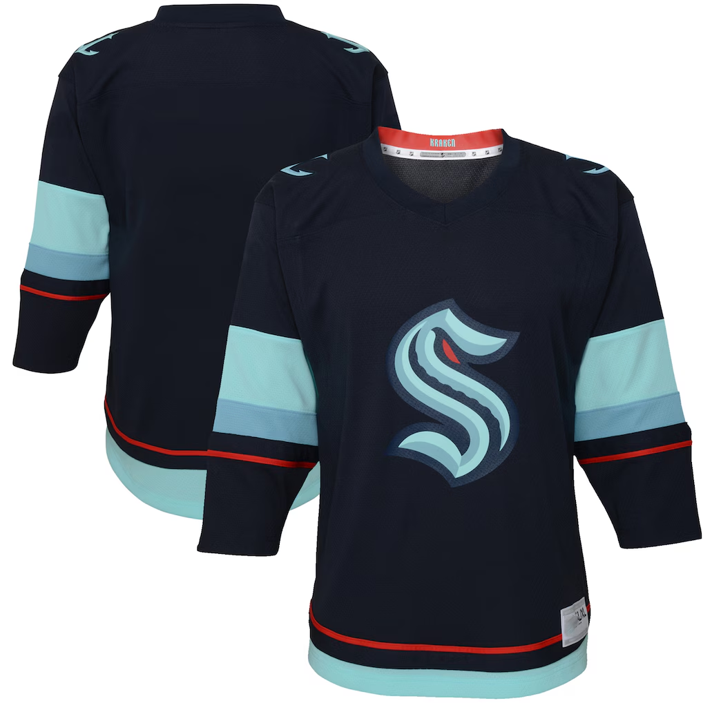 Crovyle S.Kraken Navy Home Replica Jerseys