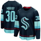 Crovyle S.Kraken #30 Matt Murray Deep Sea Blue Home Breakaway Jerseys