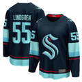 Crovyle S.Kraken #55 Ryan Lindgren Deep Sea Blue Home Breakaway Jerseys