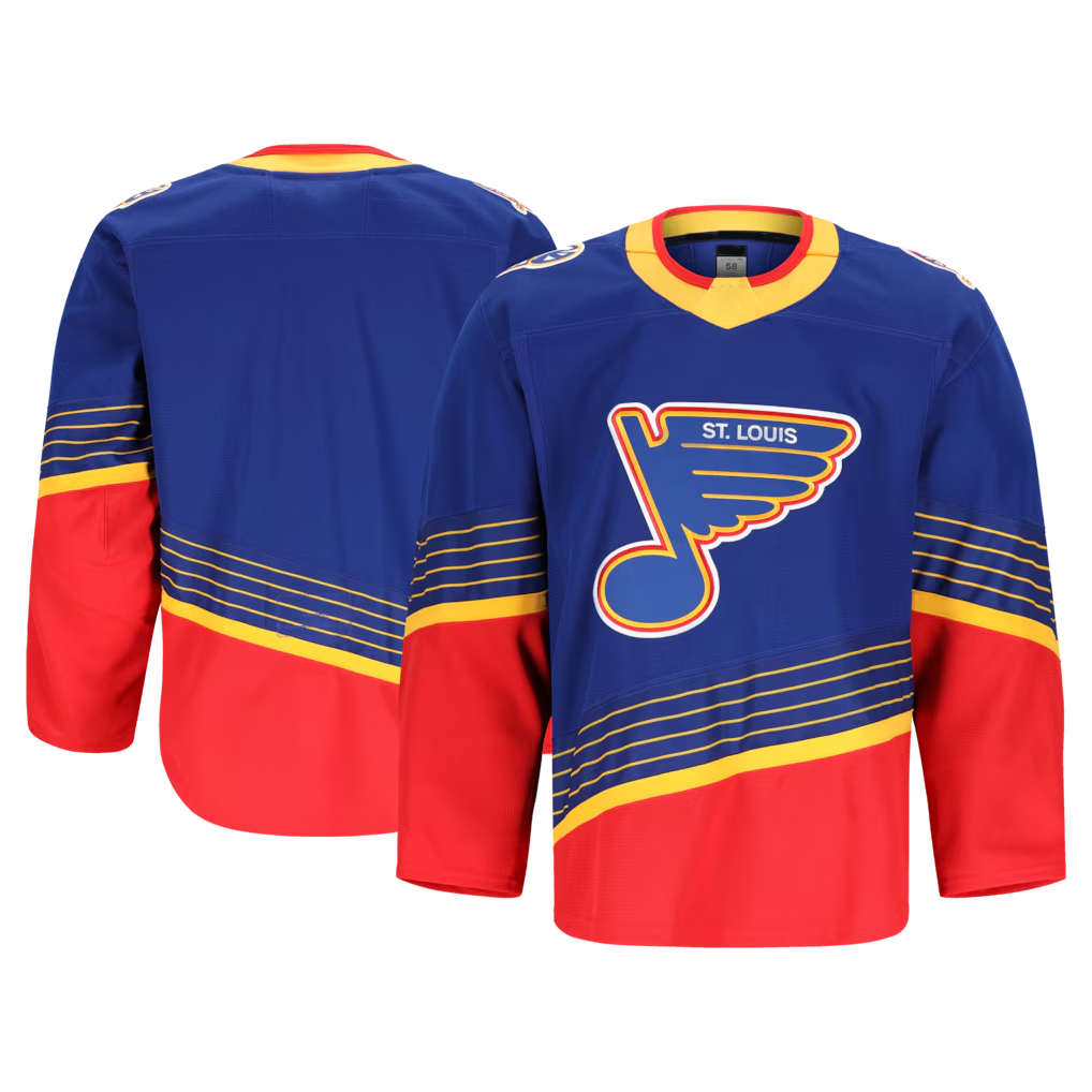 Crovyle St.L.Blues Blue Alternate 2 Authentic Pro Jerseys