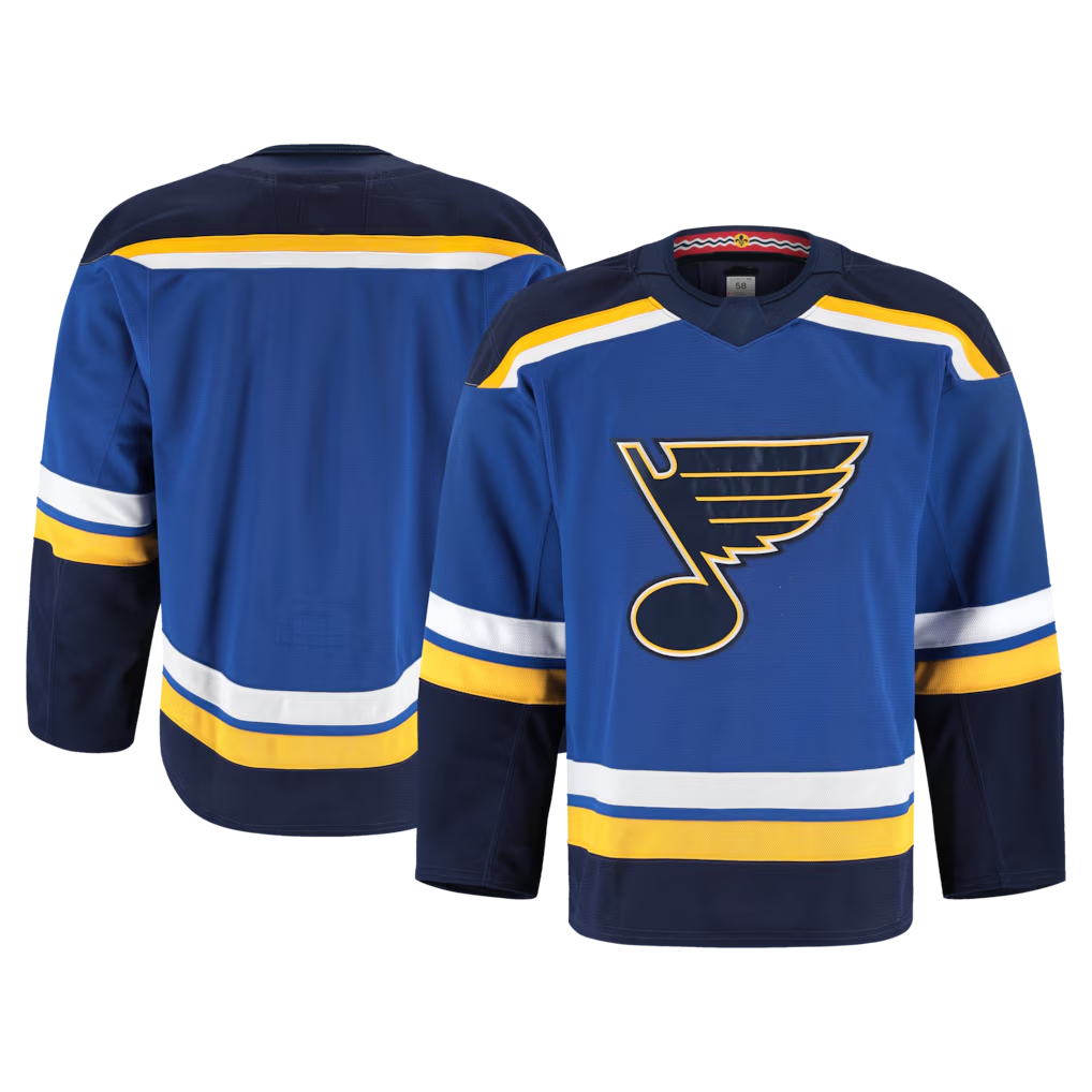 Crovyle St.L.Blues Blue Alternate Authentic Pro Jerseys