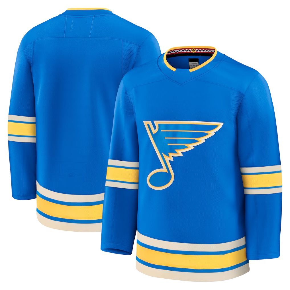 Crovyle St.L.Blues Blue Alternate Premium Jerseys