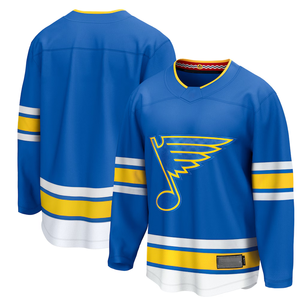 Crovyle St.L.Blues Blue Home Breakaway Jerseys
