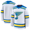 Crovyle St.L.Blues White Away Premium Jerseys