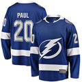 Crovyle TB.Lightning #20 Nicholas Paul Blue Home Breakaway Player Jerseys
