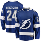 Crovyle TB.Lightning #24 Zach Bogosian Blue Home Breakaway Player Jerseys