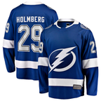 Crovyle TB.Lightning #29 Pontus Holmberg Blue Home Breakaway Player Jerseys