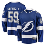 Crovyle TB.Lightning #59 Jake Guentzel Blue Home Premier Breakaway Player Jerseys