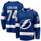 Crovyle TB.Lightning #74 John Carlson Blue Home Breakaway Jerseys