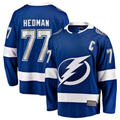Crovyle TB.Lightning #77 Victor Hedman Blue Home Captain Patch Breakaway Jerseys