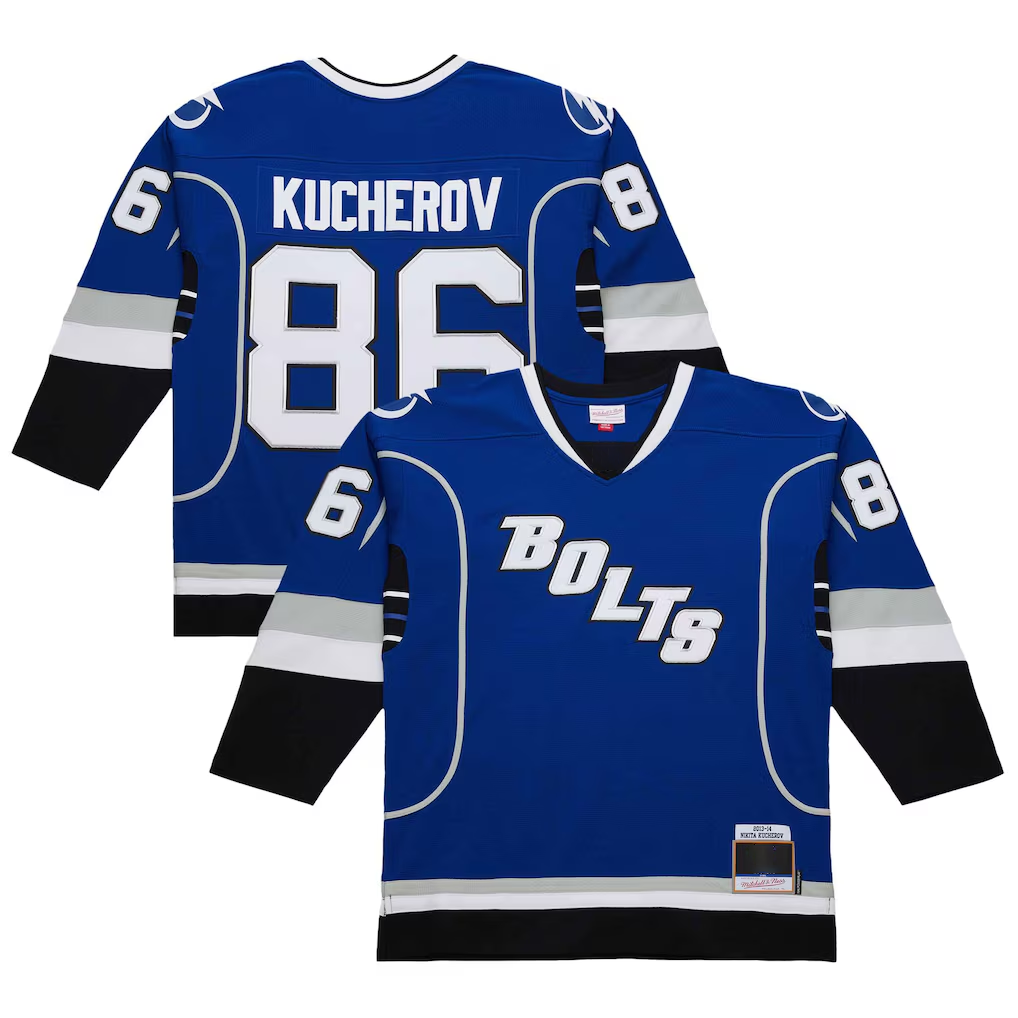 Crovyle TB.Lightning #86 Nikita Kucherov Blue 2013-14 Power Play Jerseys