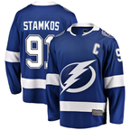 Crovyle TB.Lightning #91 Steven Stamkos Blue Breakaway Player Jerseys