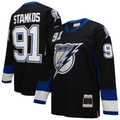 Crovyle TB.Lightning #91 Steven Stamkos Mitchell & Ness Black 2008?09 Power Play Jerseys