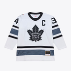 Crovyle T.Maple Leafs Auston Matthews Mitchell & Ness White 2019 All-Star Game Power Play Jerseys