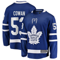 Crovyle T.Maple Leafs #53 Easton Cowan Blue Home Breakaway Jerseys