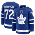 Crovyle T.Maple Leafs #72 Sergei Bobrovsky Blue Home Premium Jerseys