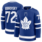Crovyle T.Maple Leafs #72 Sergei Bobrovsky Blue Home Premium Jerseys