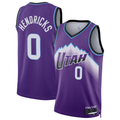 Crovyle U.Jazz #0 Taylor Hendricks Purple Swingman Jerseys - Icon Edition