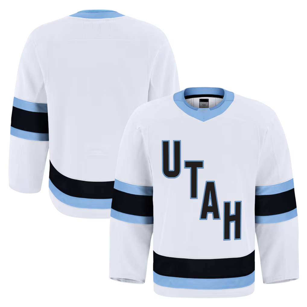 Crovyle U.Mammoth White Away Authentic Pro Jerseys