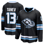 Crovyle U.Mammoth #13 Brandon Tanev Black Home Breakaway Player Jerseys
