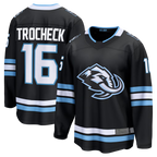 Crovyle U.Mammoth #16 Vincent Trocheck Black Home Breakaway Jerseys