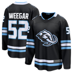 Crovyle U.Mammoth #52 MacKenzie Weegar Black Home Breakaway Jerseys