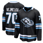 Crovyle U.Mammoth #70 Karel Vejmelka Black Home Breakaway Jerseys