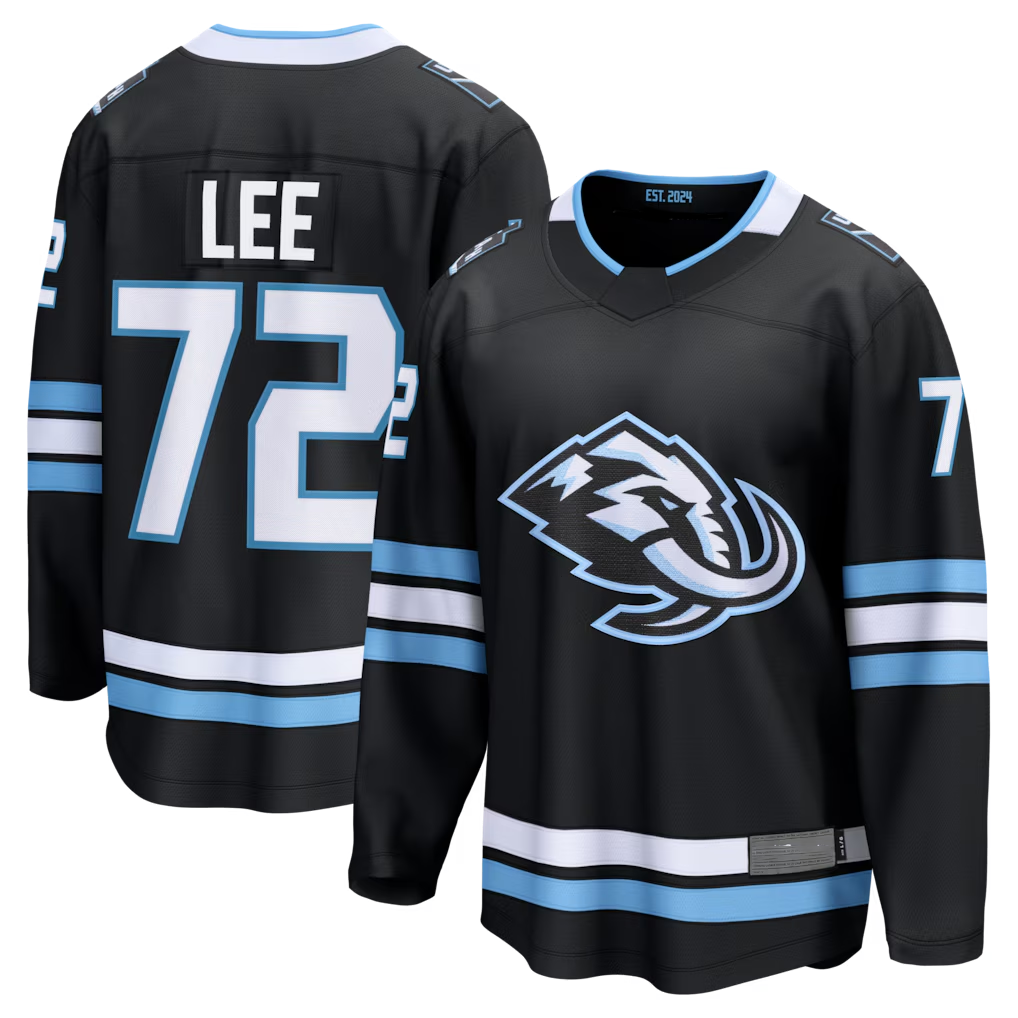 Crovyle U.Mammoth #72 Anders Lee Black Home Breakaway Jerseys