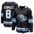 Crovyle U.Mammoth #8 Nick Schmaltz Black Home Breakaway Jerseys