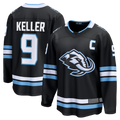 Crovyle U.Mammoth #9 Clayton Keller Black Home Breakaway Jerseys