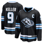 Crovyle U.Mammoth #9 Clayton Keller Black Home Breakaway Jerseys