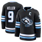 Crovyle U.Mammoth #9 Clayton Keller Black Home Premium Player Jerseys