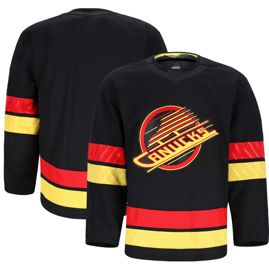 Crovyle V.Canucks Black Alternate Authentic Pro Jerseys