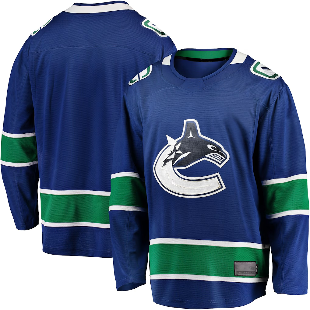 Crovyle V.Canucks Blue Home Team Breakaway Jerseys