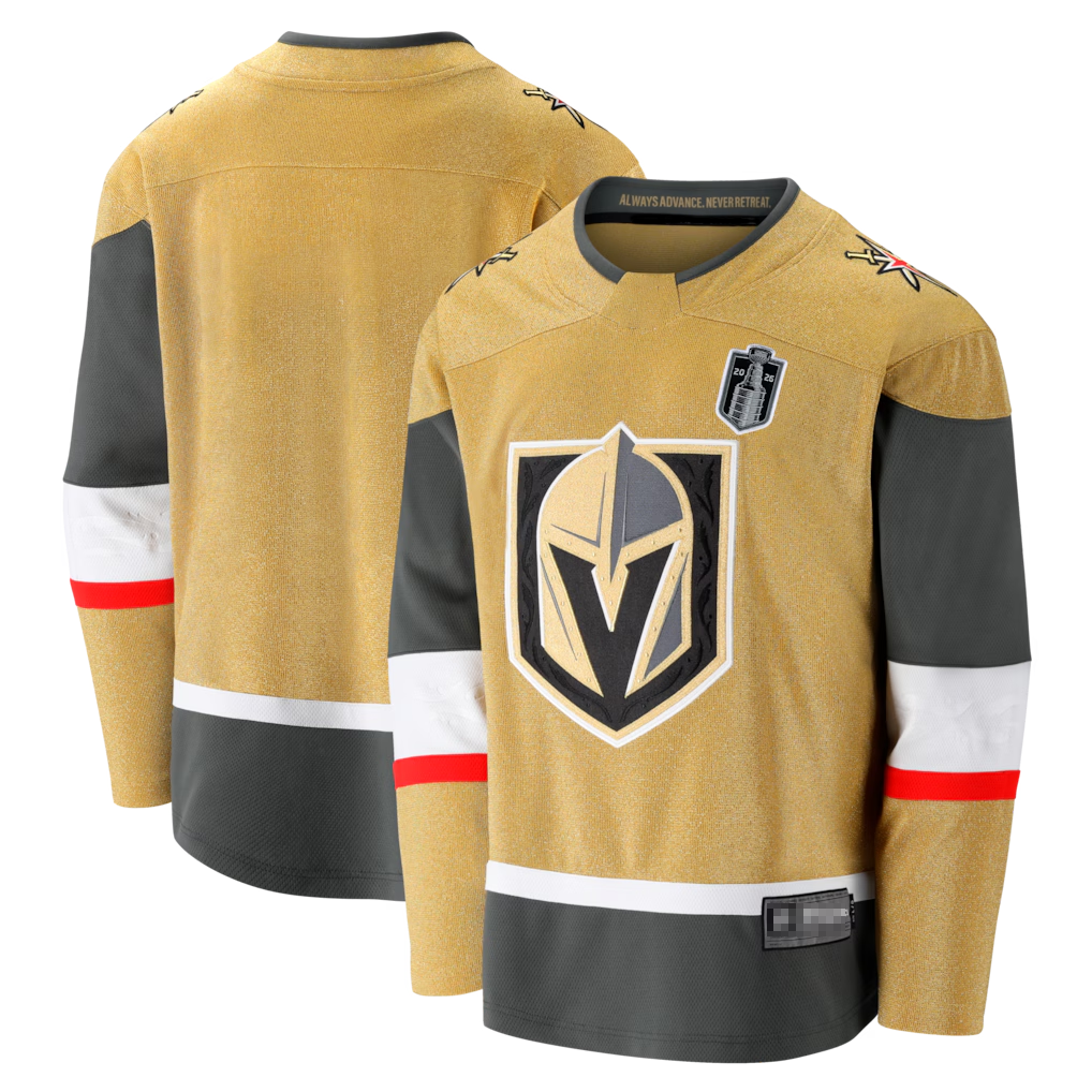 Crovyle V.Golden Knights Gold 2026 Stanley Cup Final Breakaway Jerseys