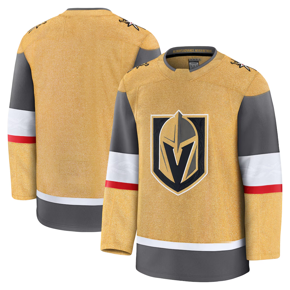 Crovyle V.Golden Knights Gold Home Premium Jerseys