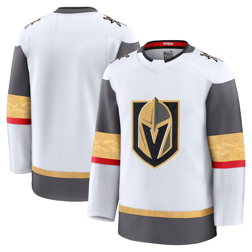 Crovyle V.Golden Knights White Away Premium Jerseys