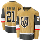 Crovyle V.Golden Knights #21 Brett Howden Gold Home Premier Breakaway Player Jerseys