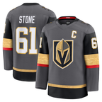 Crovyle V.Golden Knights #61 Mark Stone Gray Alternate Premium Jerseys