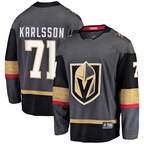 Crovyle V.Golden Knights #71 William Karlsson Gray Breakaway Jerseys