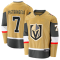 Crovyle V.Golden Knights #7 Alex Pietrangelo Gold Home Breakaway Jerseys
