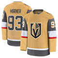 Crovyle V.Golden Knights #93 Mitch Marner Gold Home Premium Jerseys