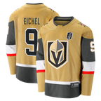 Crovyle V.Golden Knights #9 Jack Eichel Gold 2026 Stanley Cup Final Breakaway Jerseys