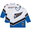 Crovyle W.Capitals Alexander Ovechkin Mitchell & Ness White Big & Tall 2005-06 Power Play Jerseys