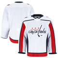 Crovyle W.Capitals White Away Authentic Pro Jerseys