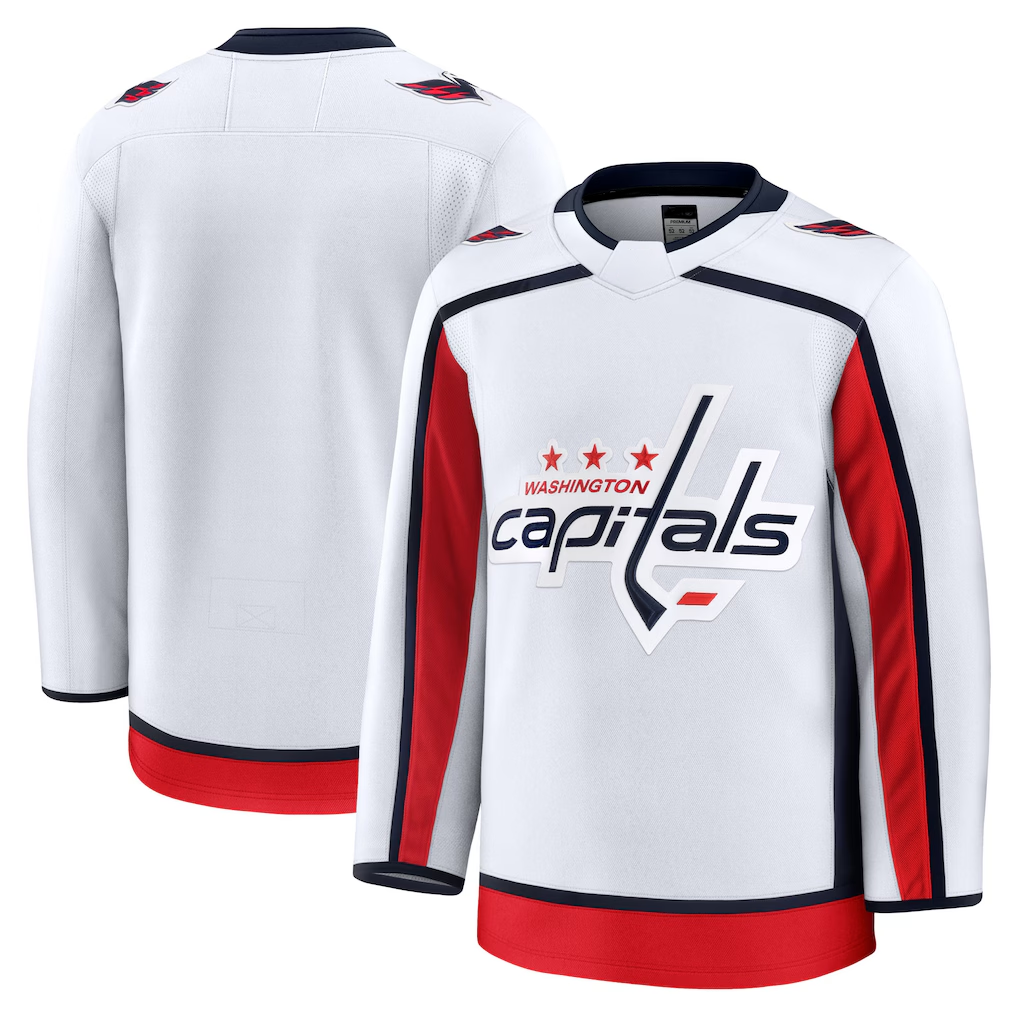 Crovyle W.Capitals White Away Premium Jerseys