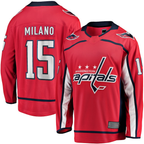 Crovyle W.Capitals #15 Sonny Milano Red Home Breakaway Jerseys