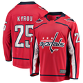 Crovyle W.Capitals #25 Jordan Kyrou Red Home Breakaway Jerseys